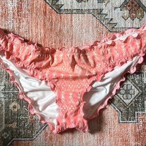 Victoria’s Secret Ruffle Cheeky Bikini Bottom